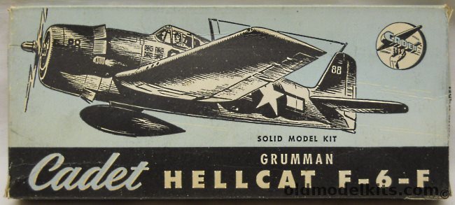 Cadet Grumman F6F Hellcat, B-4 plastic model kit